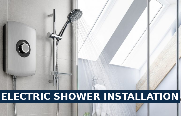 Electric shower installation Grove Park